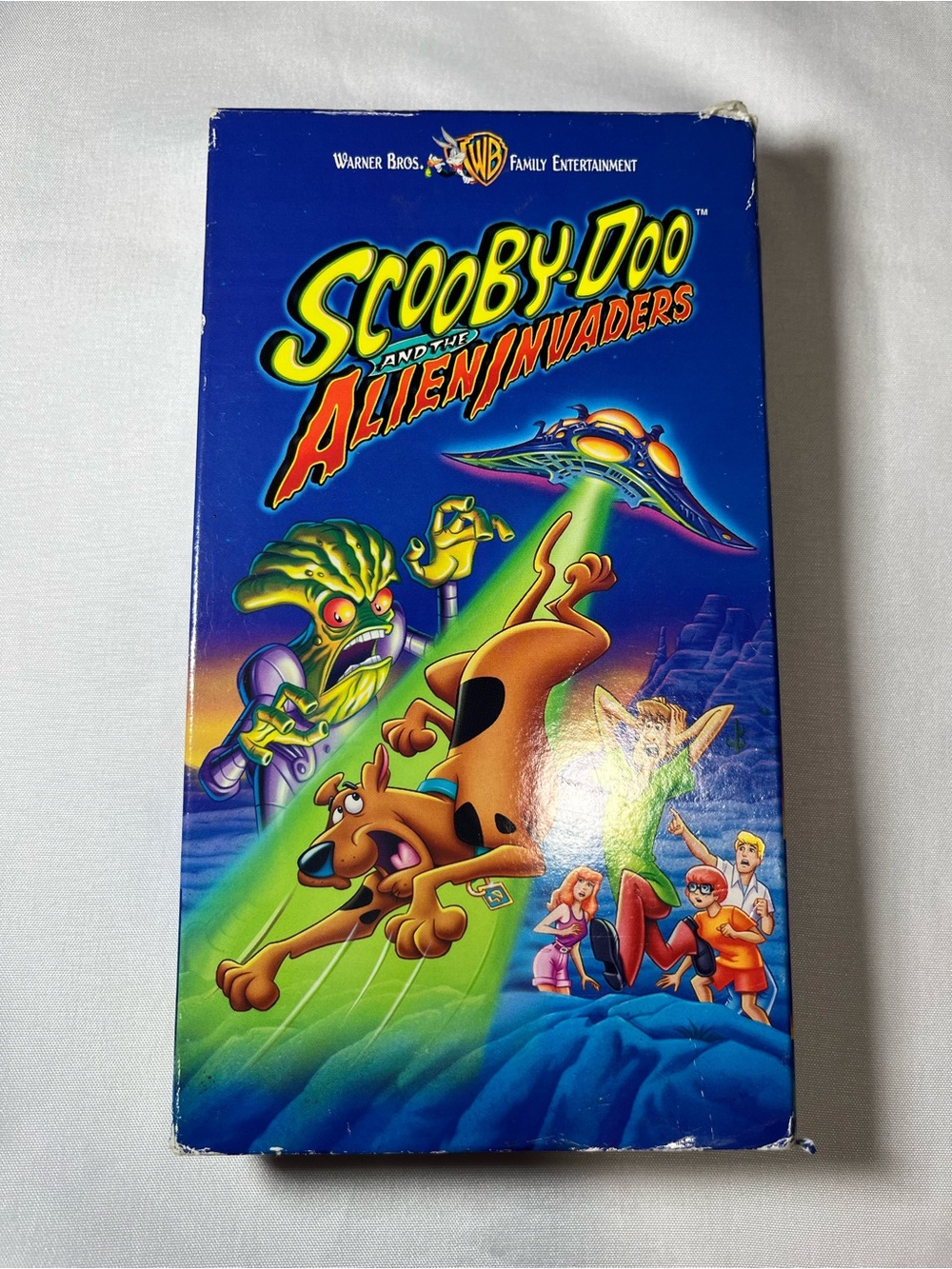 Scooby-Doo and the Alien Invaders VHS 2000 Warner Bros Slip Sleeve Y2K